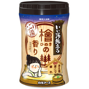 <p>いい湯旅立ちボトル</p><p>にごり湯　檜の香り６００ｇ</p>