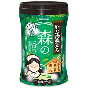 <p>いい湯旅立ちボトル</p><p>にごり湯　森の香り６００ｇ</p>